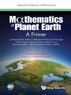 cover image of Mathematics of Planet Earth